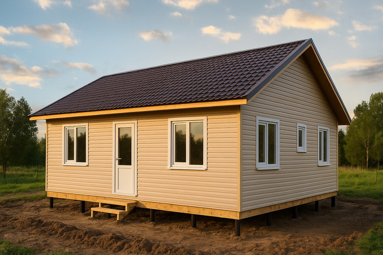 Как сделать дачный дом из СИП-панелей своими руками | Кнауф Пенопласт