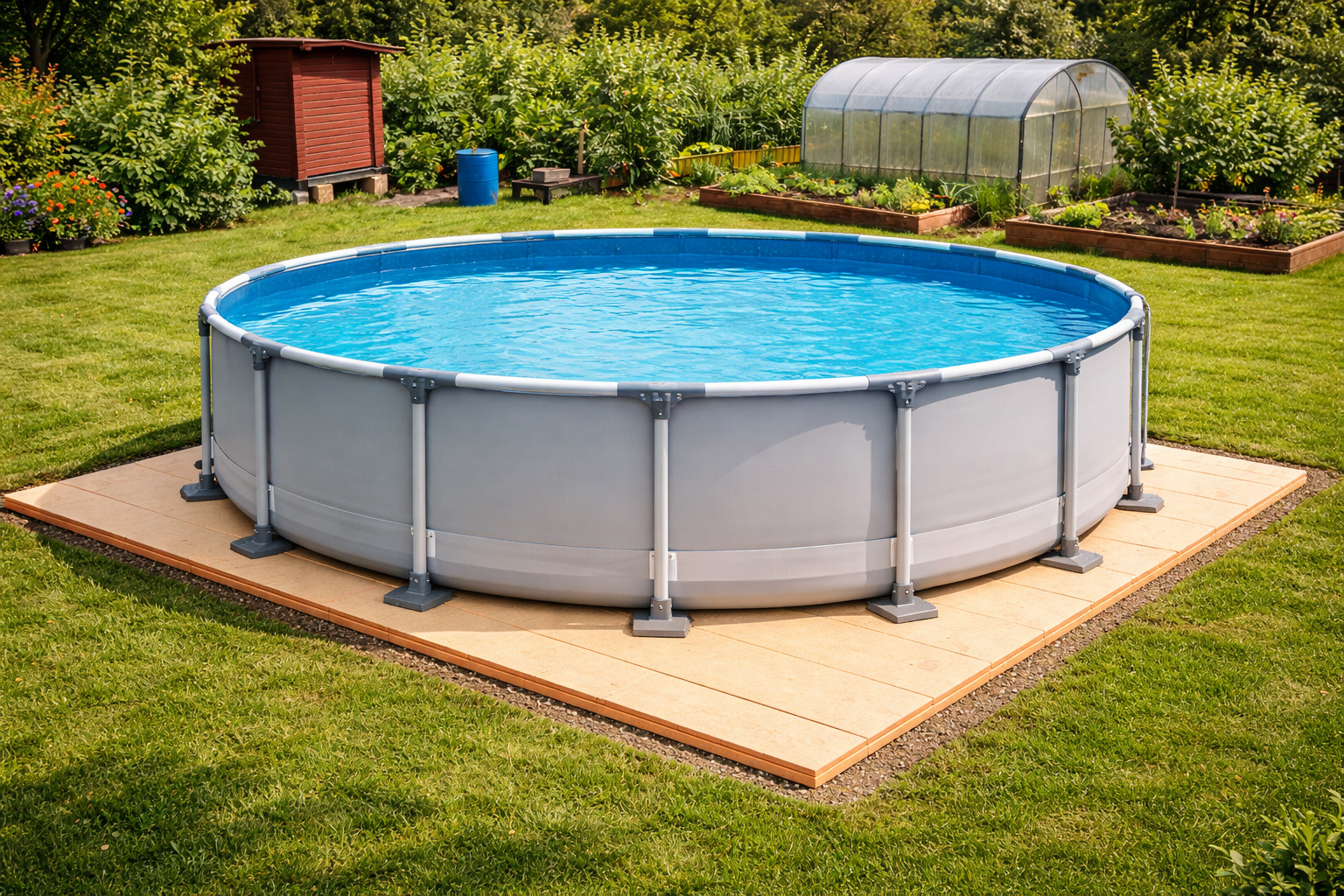 Пенополистирол под каркасный бассейн: плюсы и минусы | Knauf Penoplast